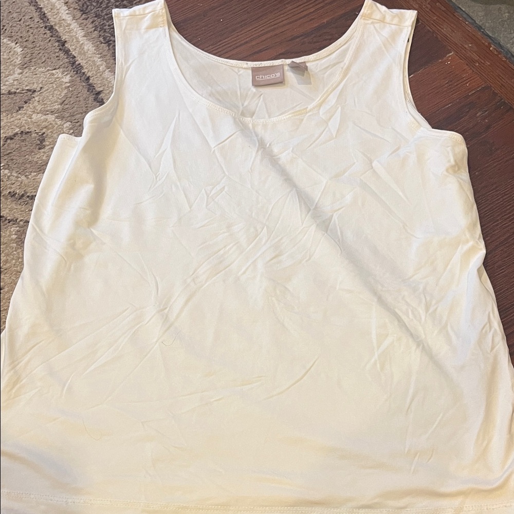 Chico's White Tank Top